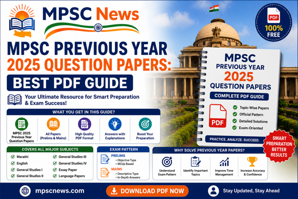 Mpvs Mc Notes.pdf MPSC Previous Year 2025 Question Papers: Best PDF Guide - MPSC News
